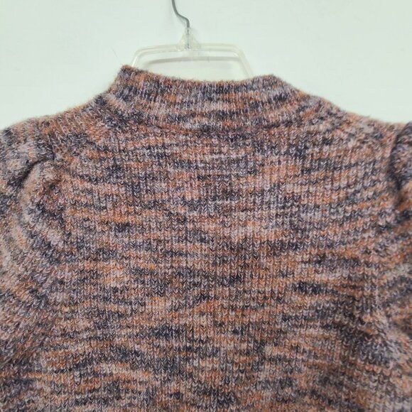 Madewell Space-Dyed Eaton Puff-Sleeve Pullover Sweater  Size XS - Picture 6 of 12